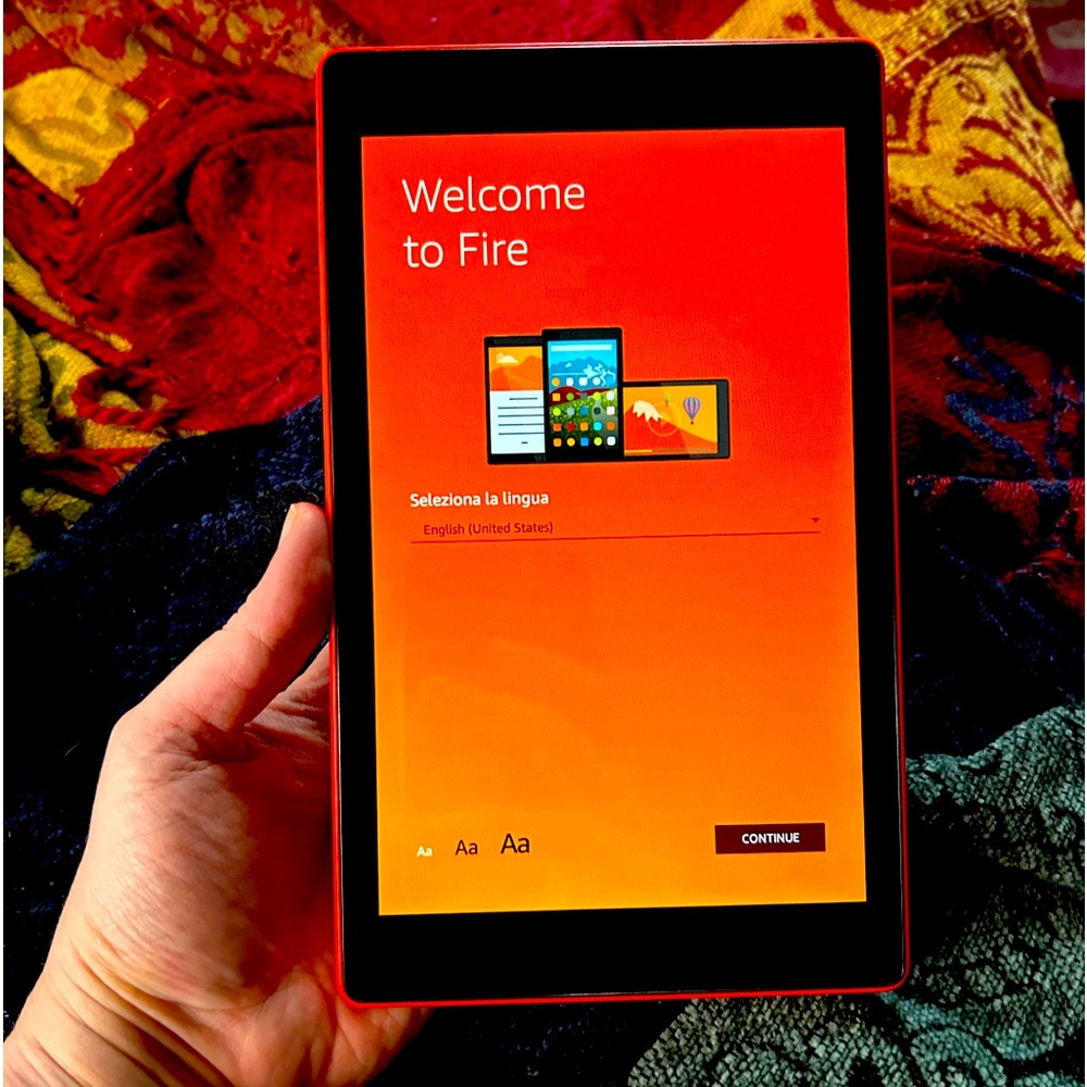 Kindle fire hd 8 7th generation